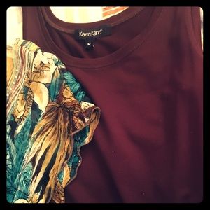 Karen Kane tank brown M